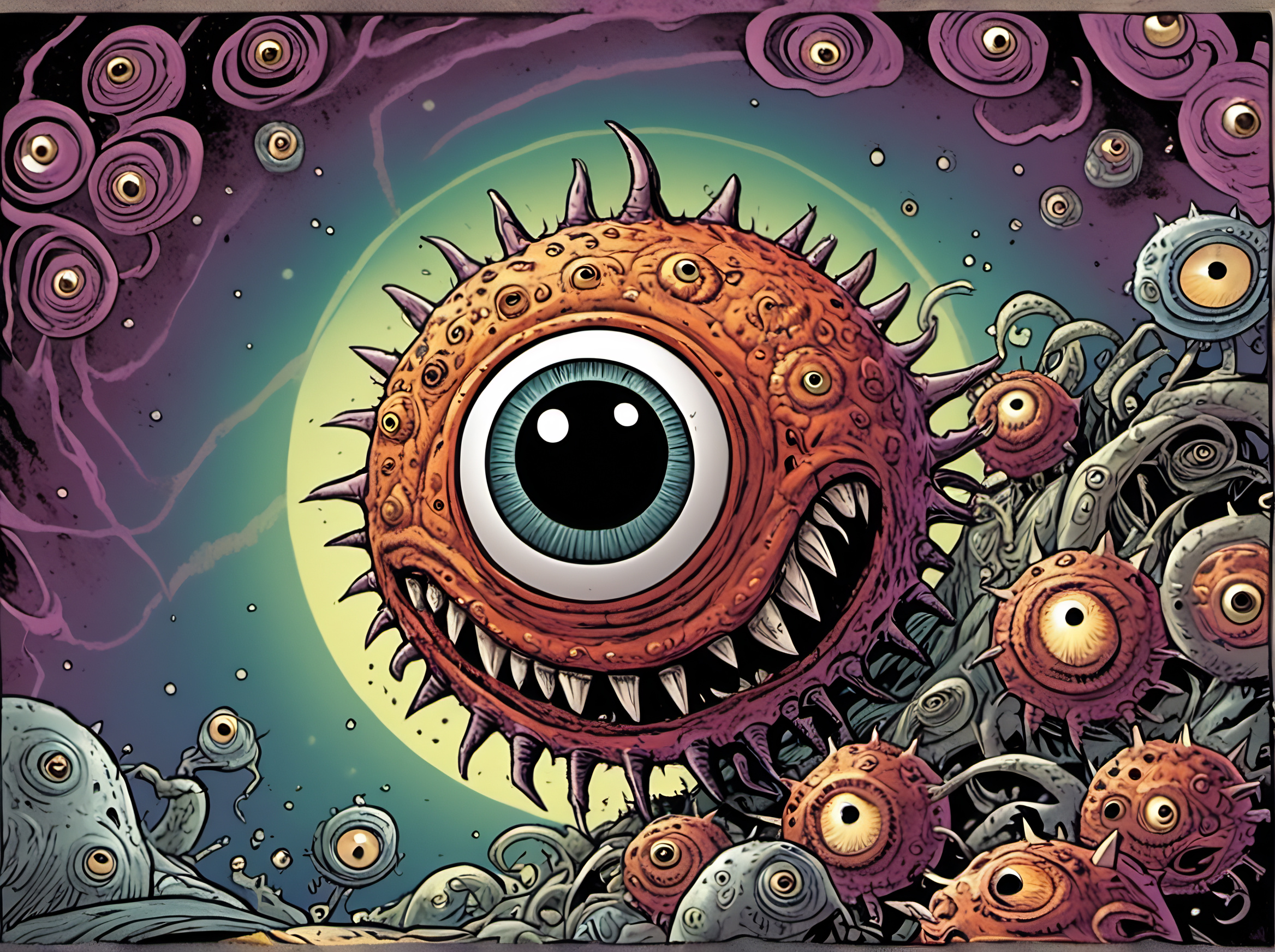 random monster image