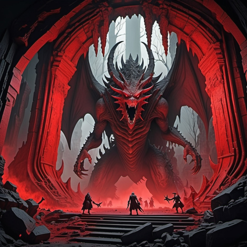 random monster image